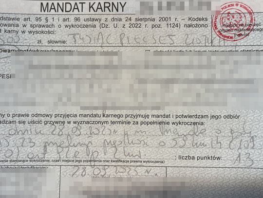 Powiat tomaszowski: Trzech kierowców straciło prawo jazdy za prędkość