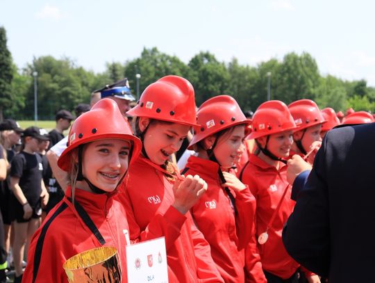 Powiatowe Zawody Sportowo-Pożarnicze MDP 2025 w Lubyczy Królewskiej.