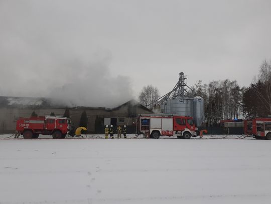 20 stycznia w jednym z gospodarstw w Branicy Radzyńskiej (gm. Radzyń Podlaski) wybuchł pożar.