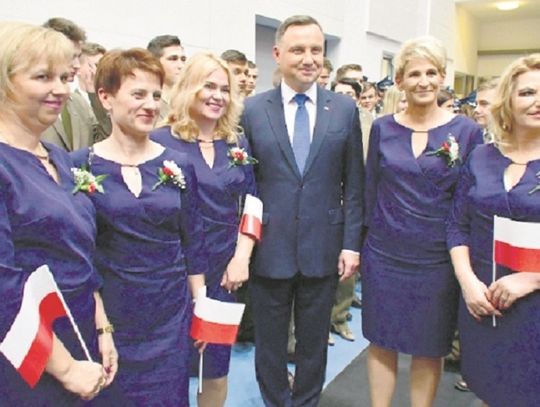 Prezydent Andrzej Duda w Biłgoraju