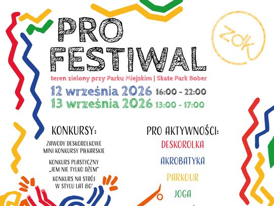 W dniach 12-13 września w Zamościu odbędzie się PRO Festiwal.