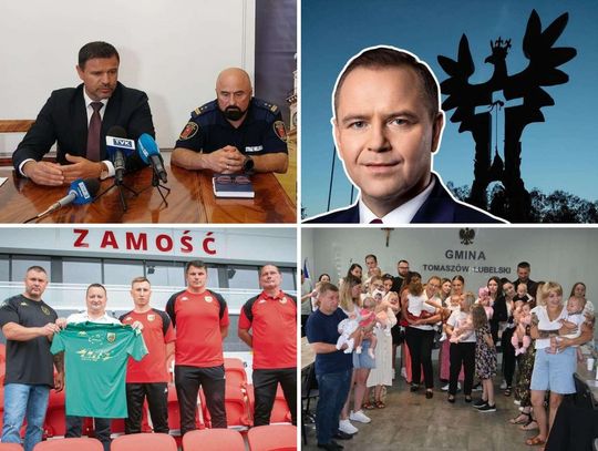 Przegląd wiadomości, 10 lipca 2025. Zamość, Tomaszów Lubelski, Hrubieszów, Biłgoraj