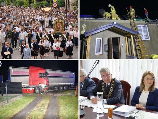 Przegląd wiadomości, 8 lipca 2025. Zamość, Tomaszów Lubelski, Hrubieszów, Biłgoraj