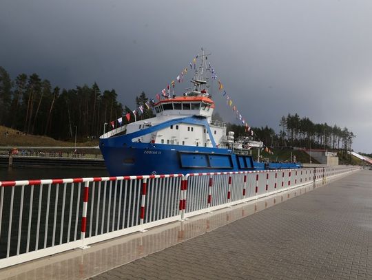 Przekop Mierzei Wiślanej otwarty. Trwa spór rządu z samorządem o dalsze finasowanie inwestycji