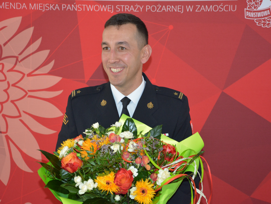 Przemysław Ilczuk został komendantem miejskim PSP w Zamościu.