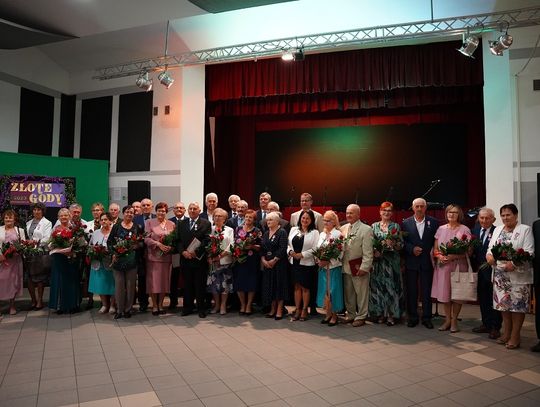 14 małżeńskich par z gminy Werbkowice świętowało "Złote Gody".