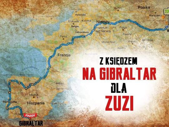 Region: Z Hrubieszowa aż do Gibraltaru rowerem. By pomóc chorej Zuzi