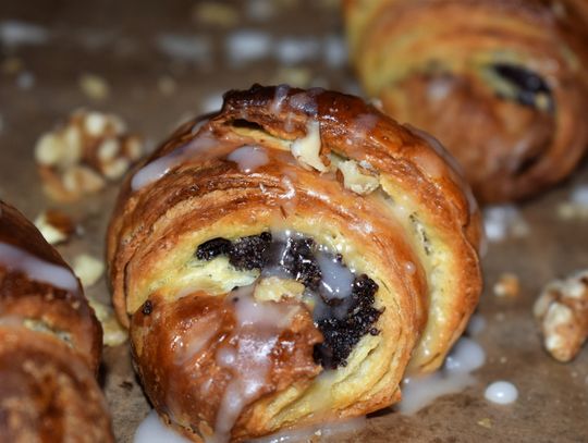 Rogale z nadzieniem makowym, przepis Katarzyny Waśniewskiej z Bydgoszczy