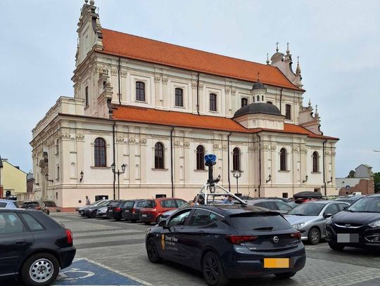 Samochód Google Street View znów fotografuje Zamość. Wrócił tu po 5 latach