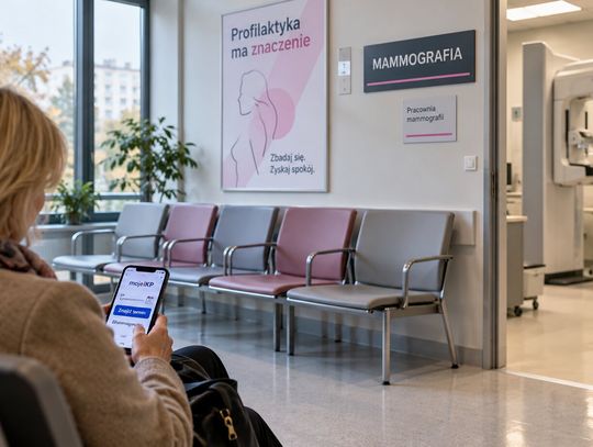 Na początku sierpnia w centralnej e-rejestracji na kolejne 90 dni dostępnych było ponad 384 tys. terminów mammografii.