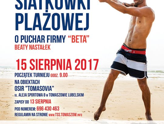 Siatkówka plażowa w Tomaszowie