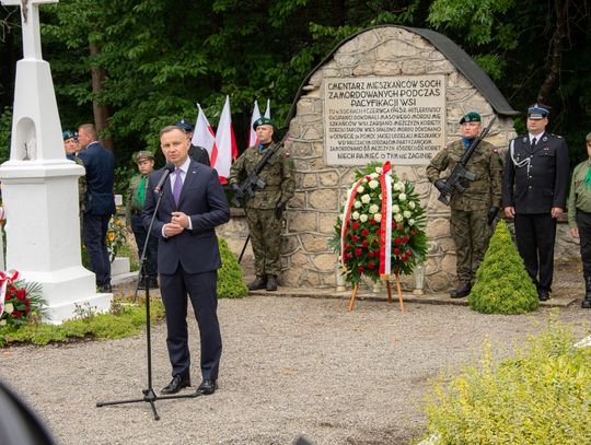 Sochy: Prezydent RP na Dniu Walki i Męczeństwa Polskiej Wsi [ZDJĘCIA]