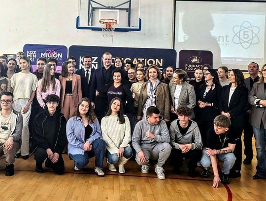 II LO im. Marii Konopnickiej w Zamościu odwiedził Paweł Jarski, prezes Elemental Group.