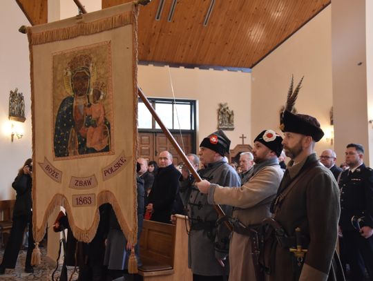 Stary Bidaczów: Poświęcenie Chorągwi Powstania Styczniowego