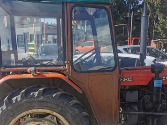 Ciągnik stał się własnością Skarbu Państwa w wyniku orzeczenia o przepadku za prowadzenie pojazdu pod wpływem alkoholu