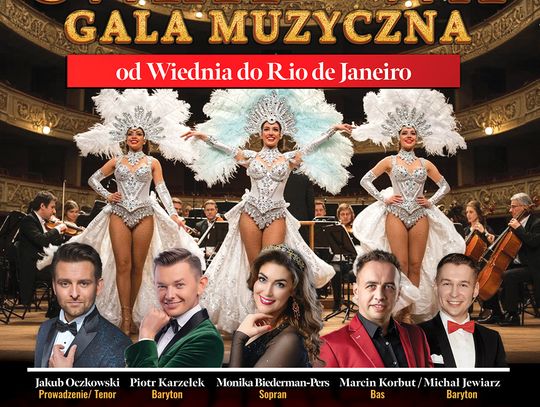 „Światowa Gala Muzyczna” już 18 października w Zamościu!