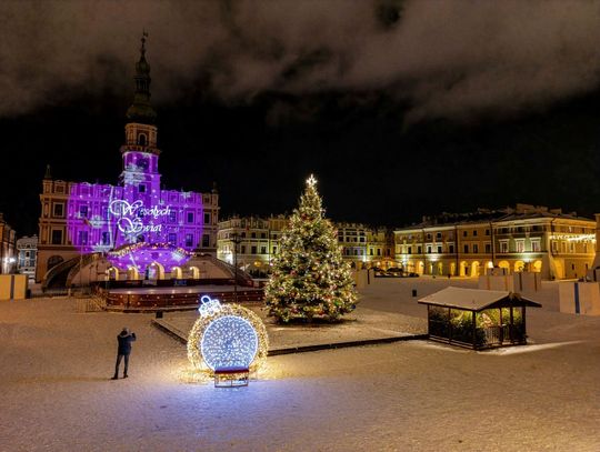 Rynek Wielki w Zamościu.