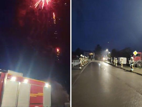 12 grudnia strażacy z OSP KRSG Tyszowce, władze gminy Tyszowce i mieszkańcy świętowali przyjazd nowego samochodu bojowego. Były nawet fajerwerki.