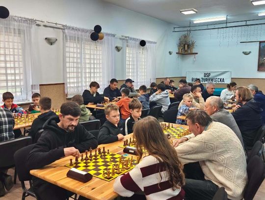 IV Turniej Szachowy o Puchar Burmistrza Lubyczy Królewskiej.