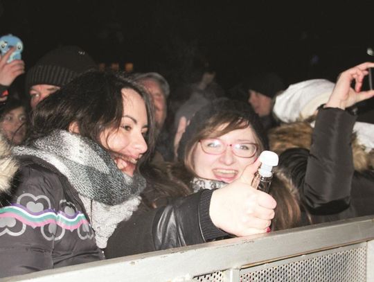 Sylwester na Rynku Wielkim w Zamościu.