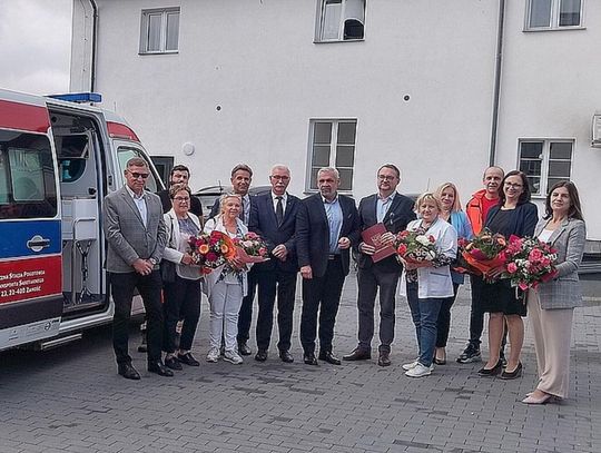 Szpital w Szczebrzeszynie dostał nową karetkę