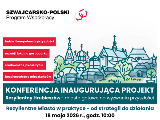 18 maja Hrubieszów zamieni się w centrum debaty o nowoczesnym rozwoju.