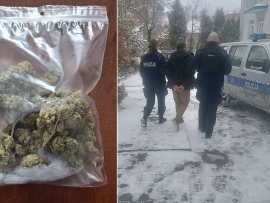 Policjanci z Włodawy zatrzymali kierowcę, który nie tylko pędził przez gminę z nadmierną prędkością, ale posiadał przy sobie i w domu znaczne ilości środków odurzających.