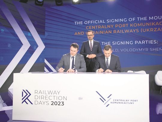 Szybką koleją na Ukrainę, nie przez Bełżec. CPK i Koleje Ukraińskie podpisały porozumienie