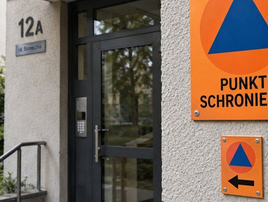 Ministerstwo Spraw Wewnętrznych i Administracji przygotowało jednolite oznakowanie punktów schronienia.