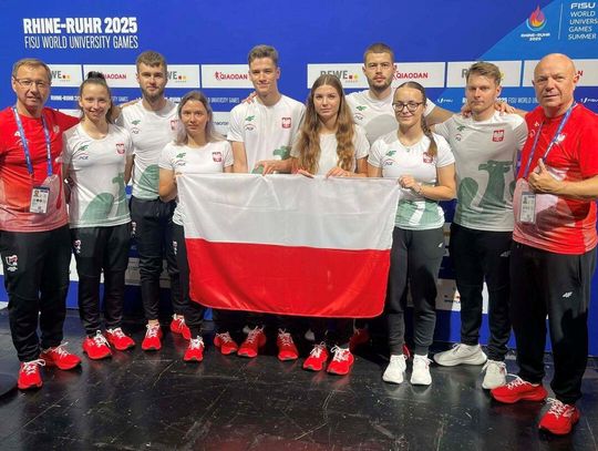 Reprezentacja Polski tenisistów stołowych, złożona z zawodników Akademii Zamojskiej.