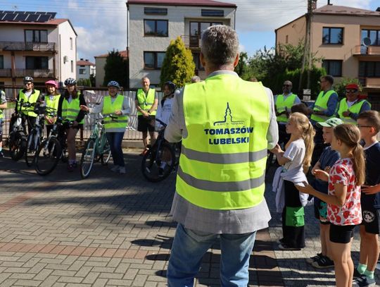 Tomaszów Lub.: I Tomaszowski Dzień Roweru. Burmistrz zachęcał do jazdy rowerem [ZDJĘCIA]