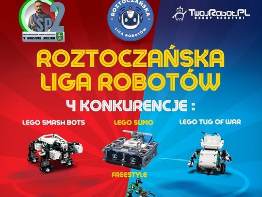 Redakcja "Kroniki Tygodnia" objęła nad Roztoczańską Ligą Robotów patronat medialny.