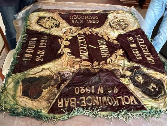 Po 86 latach w okolicach wsi Zielone (gm. Krasnobród, powiat zamojski) znaleziono sztandar 4. Pułku Strzelców Podhalańskich z Cieszyna.