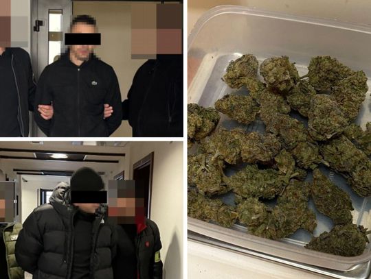 Tomaszowscy kryminalni zabezpieczyli blisko 2 kilogramy klefedronu i marihuany. W tej sprawie najpierw został zatrzymany 27 latek, a następnie 28-latek.