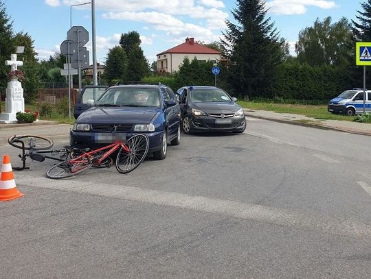 Tomaszów Lubelski: 85-latek wjechał samochodem w dwoje rowerzystów!