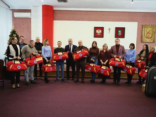 Zestawy ratunkowe zostały kupiony w ramach Programu Ochrony Ludności i Obrony Cywilnej na lata 2025-2026.