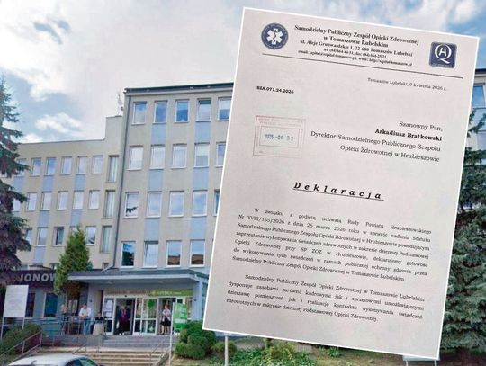 Tomaszów Lubelski jest gotowy przejąć hrubieszowskie POZ-ety. Co zrobi dyrektor Bratkowski? Dariusz Gałecki, występując już jako dyrektor SPZOZ w Tomaszowie Lubelskim, złożył oficjalną deklarację: Tomaszów jest gotowy przejąć hrubieszowskie POZ-ety.