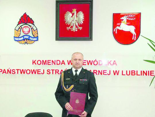 Tomaszów Lubelski: Nowy komendant straży pożarnej