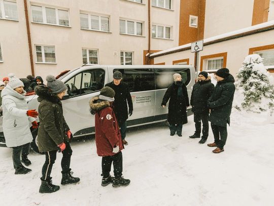 Specjalny Ośrodek Szkolno-Wychowawczy w Tomaszowie Lubelskim ma nowy, dziewięcioosobowy mikrobus.