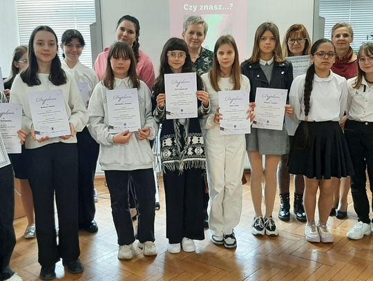 19 kwietnia w Bibliotece Pedagogicznej w Zamościu Filii w Tomaszowie Lubelskim odbył się konkurs czytelniczy dla uczniów szkół podstawowych klas IV - VI powiatu tomaszowskiego.
