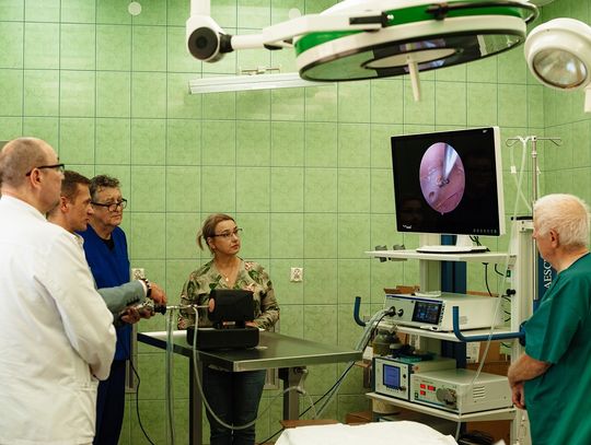 Do szpitala w Tomaszowie Lubelskim zakupiony został zestaw do histeroskopii.
