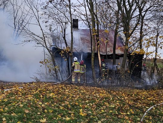 Tragiczny pożar. W domu znaleziono ciało mężczyzny [ZDJĘCIA]