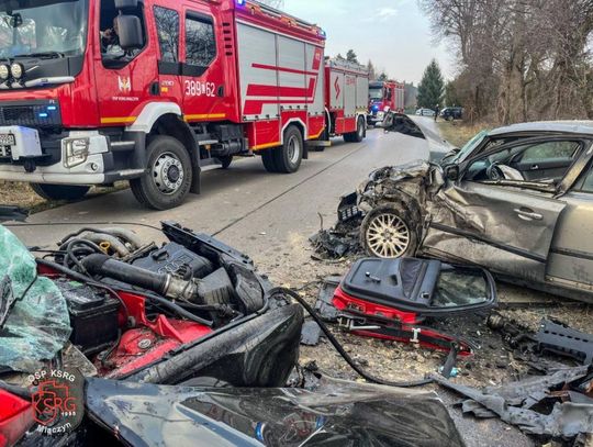 Tragiczny wypadek drogowy w Cześnikach w gm. Sitno.