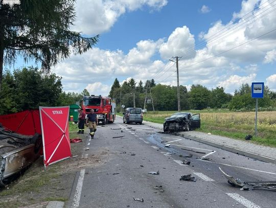 Śmiertelny wypadek w gm. Sitno. Życie na drodze straciła 64-letnia kierująca.