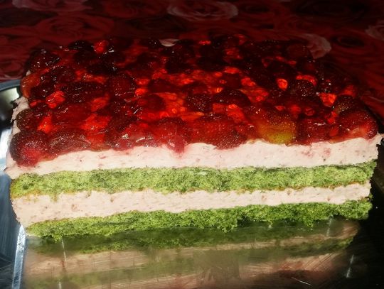 Truskawkowy mech, przepis Małgorzaty Skop ze Starej Wsi