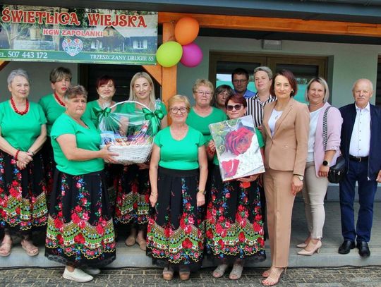 Otwarcie świetlicy w Trzeszczanach Drugich.
