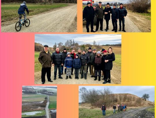 Trzeszczany: Naprawiono drogę na Górę Ślimaka