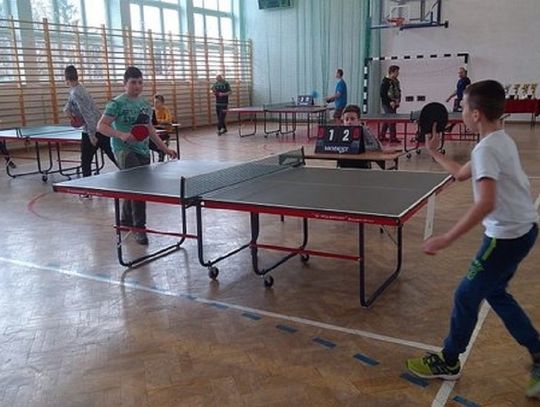  Turniej Tenisa Stołowego o Puchar Wójta Gminy Hrubieszów (WYNIKI, ZDJĘCIA)