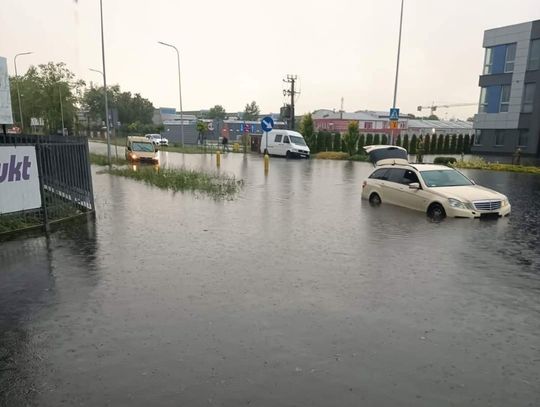 Podtopienia w Zamościu.