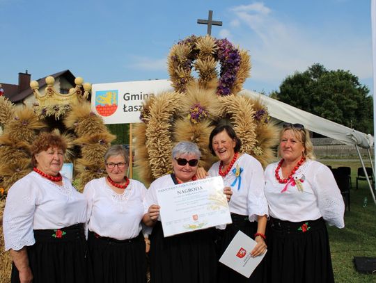 Pukarzowianki zdobyły I miejsce w konkursie na najpiękniejszy wieniec tradycyjny.